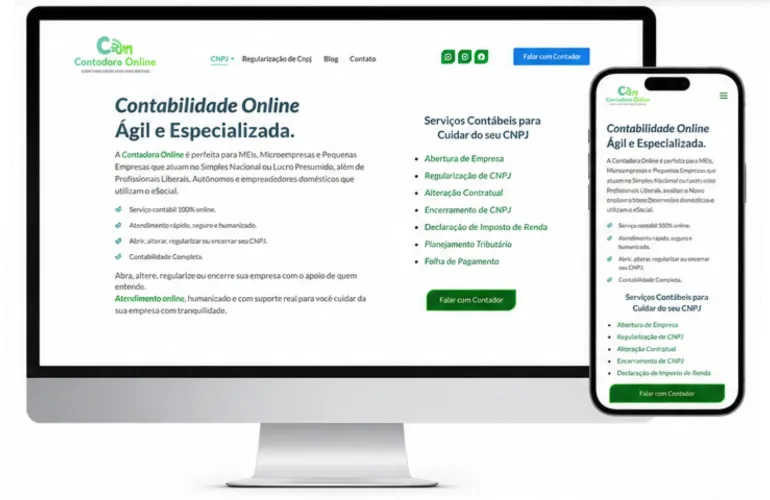 regularização de empresa contadora online