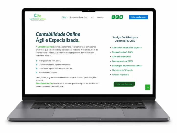 site para contadores - contadora online