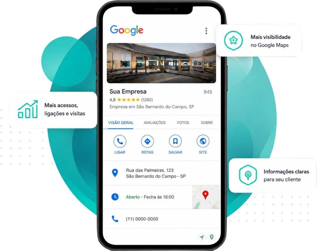 Otimização do Google Meu Negócio para melhorar a presença da empresa no Google Maps